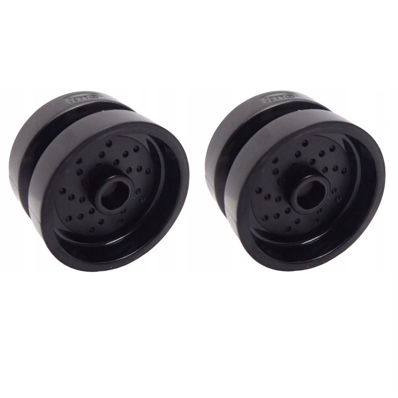 LEGO Bánh Xe Đen 18 x 12mm với Lỗ Trục & Nút Ghép ID 6104403 18976