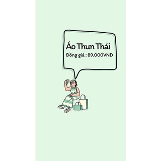 Áo thun thái cotton 100% bao dày mát form ôm cho nữ