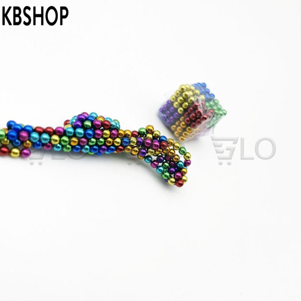 Nam Châm Viên Đồ Chơi Sáng Tạo Trí Tuệ Đồ Chơi Trẻ Em Neocube Buckyballs 3-5mm 216 Viên