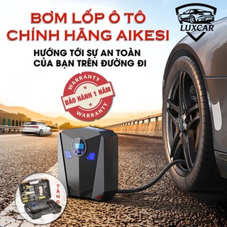 Bơm lốp ô tô,xe hơi điện tử tự ngắt AIKESI | Hàng chính hãng,bảo hành 12 tháng