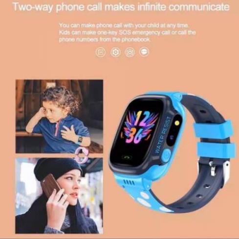 Đồng Hồ Thông Mình Trẻ Em Y92 - Lắp Sim, Nghe Gọi 2 Chiều, Định Vị, Chống Nước, Tiếng Việt - Bảo Hành 12 Tháng