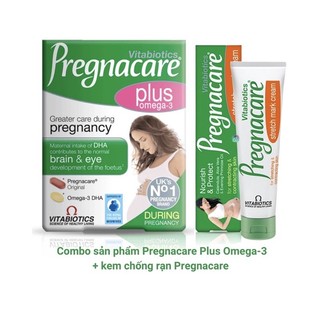 Vitamin bầu Pregnacare Plus Omega - NHẬP KHẨU CHÍNH HÃNG