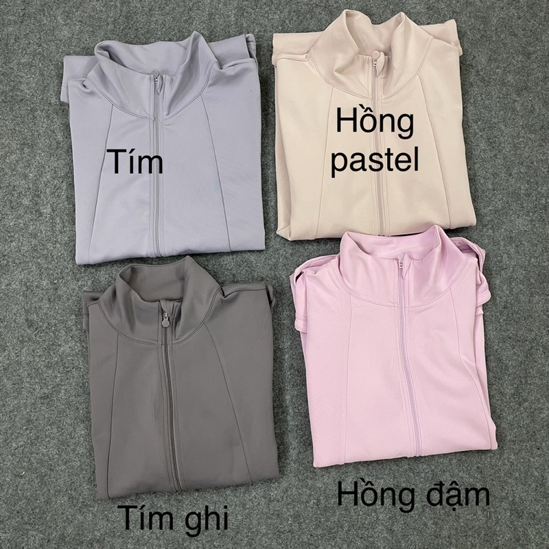 Áo Khoác Nữ Thể Thao Tay Dài  Hàng Xuất Xịn