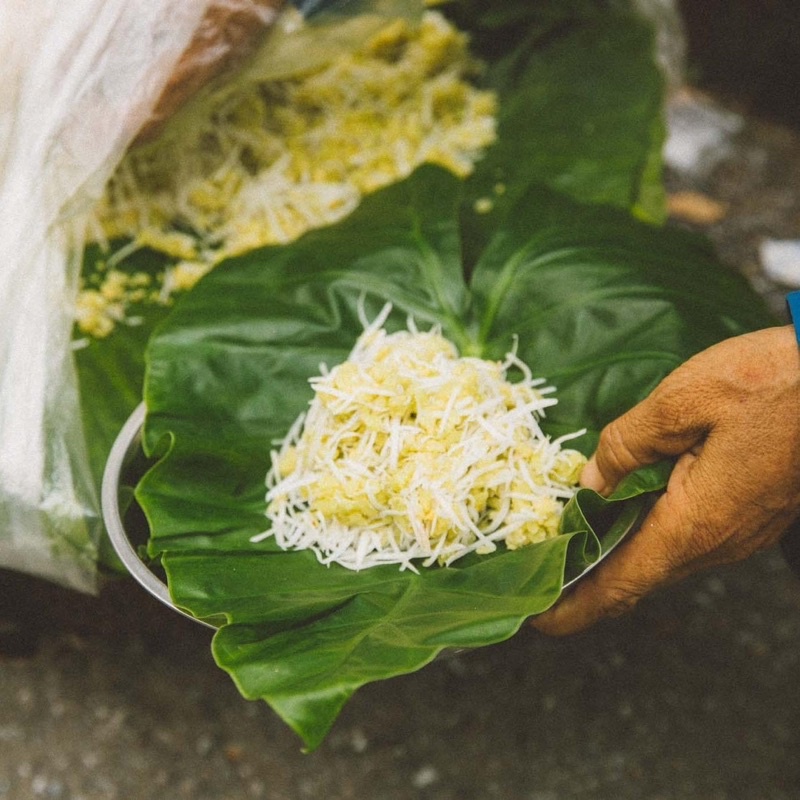 Xôi cốm cốt dừa chỉ bán Hà nội