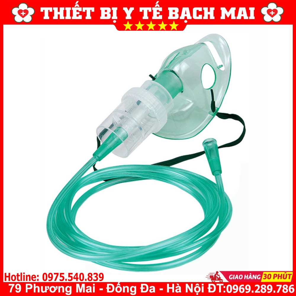 Bộ Mask Xông Khí Dung Trẻ Em Và Người Lớn Dành Cho Máy Xông Các Loại