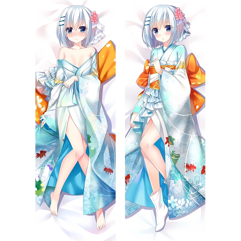 Vỏ Gối Ôm In Hình Nhân Vật Anime Date a Live Tobiichi Origami Dakim Sakura 2 Mặt