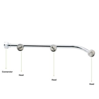 Vòi tưới- phun thuốc 3 béc inox