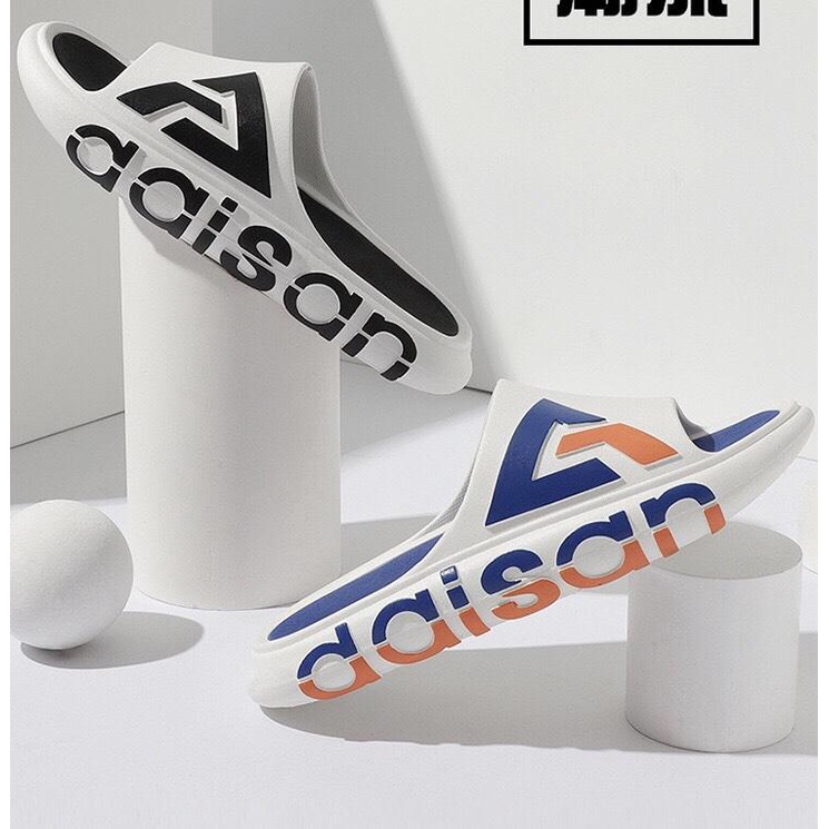 Dép nam nữ quai ngang, dép Unisex đế bánh mỳ phong cách thể thao DP22