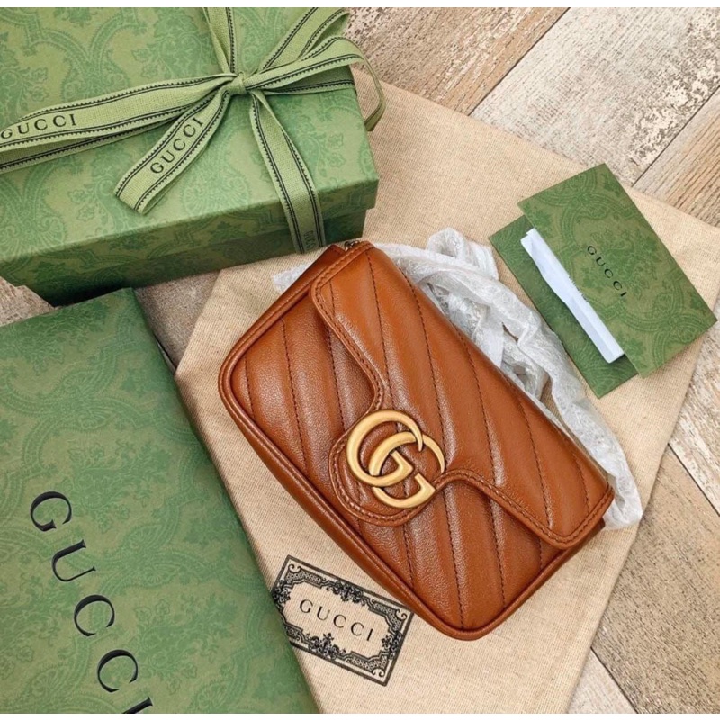 Bag marmont nâu