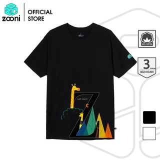 Áo Thun Zooni Giraffe Unisex Tee Basic 100 Cotton