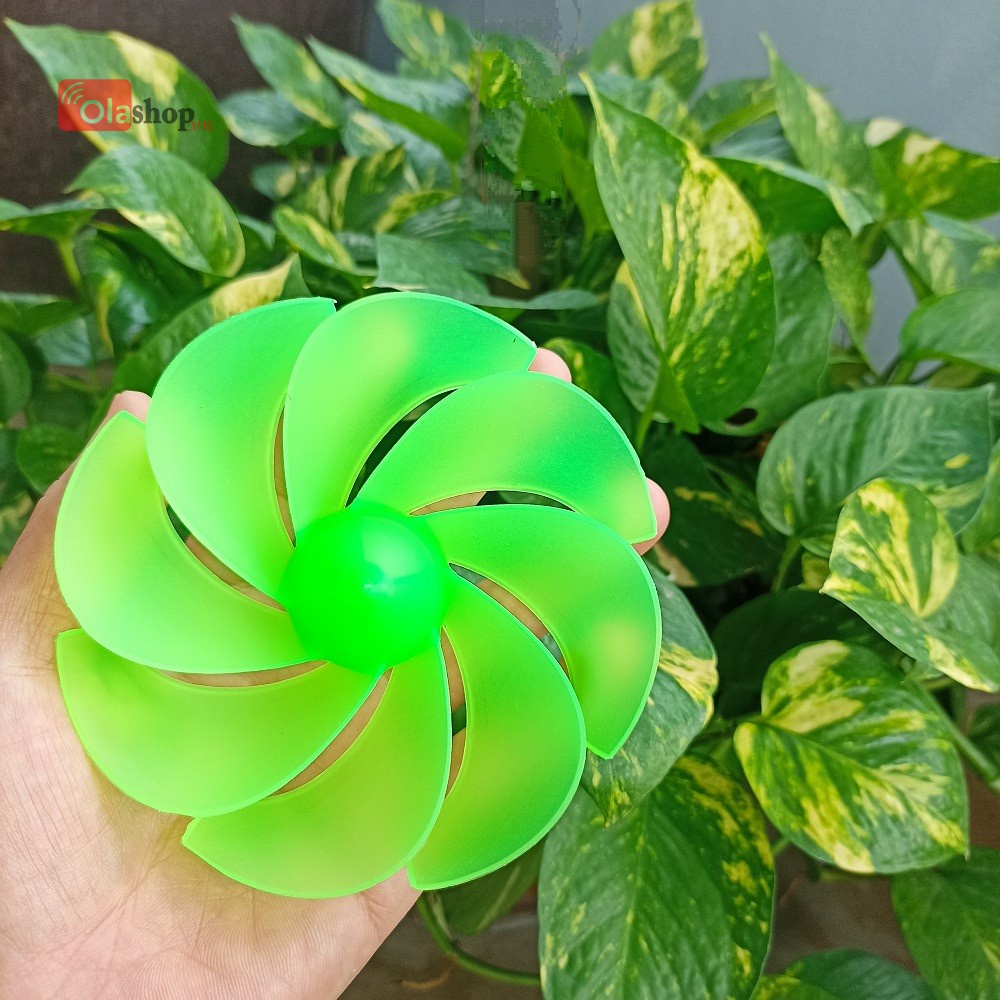 Cánh quạt 8 cánh mini đường kính 120mm trục 2mm