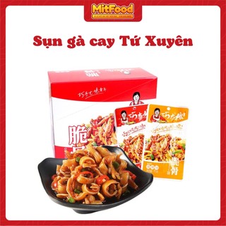 1 hộp 20 gói sụn gà cay tứ xuyên