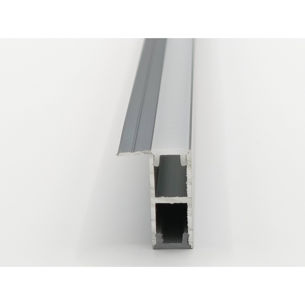 Thanh nhôm LED  GD040_Xám dài 3m