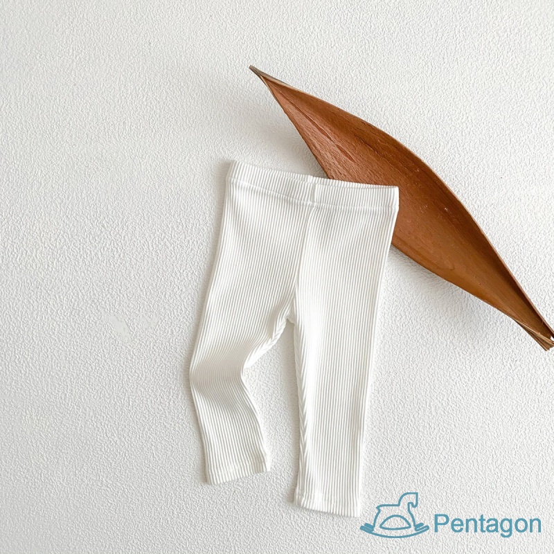 Quần Legging Cotton Màu Sắc Đơn Giản Co Giãn Tốt Dành Cho Bé