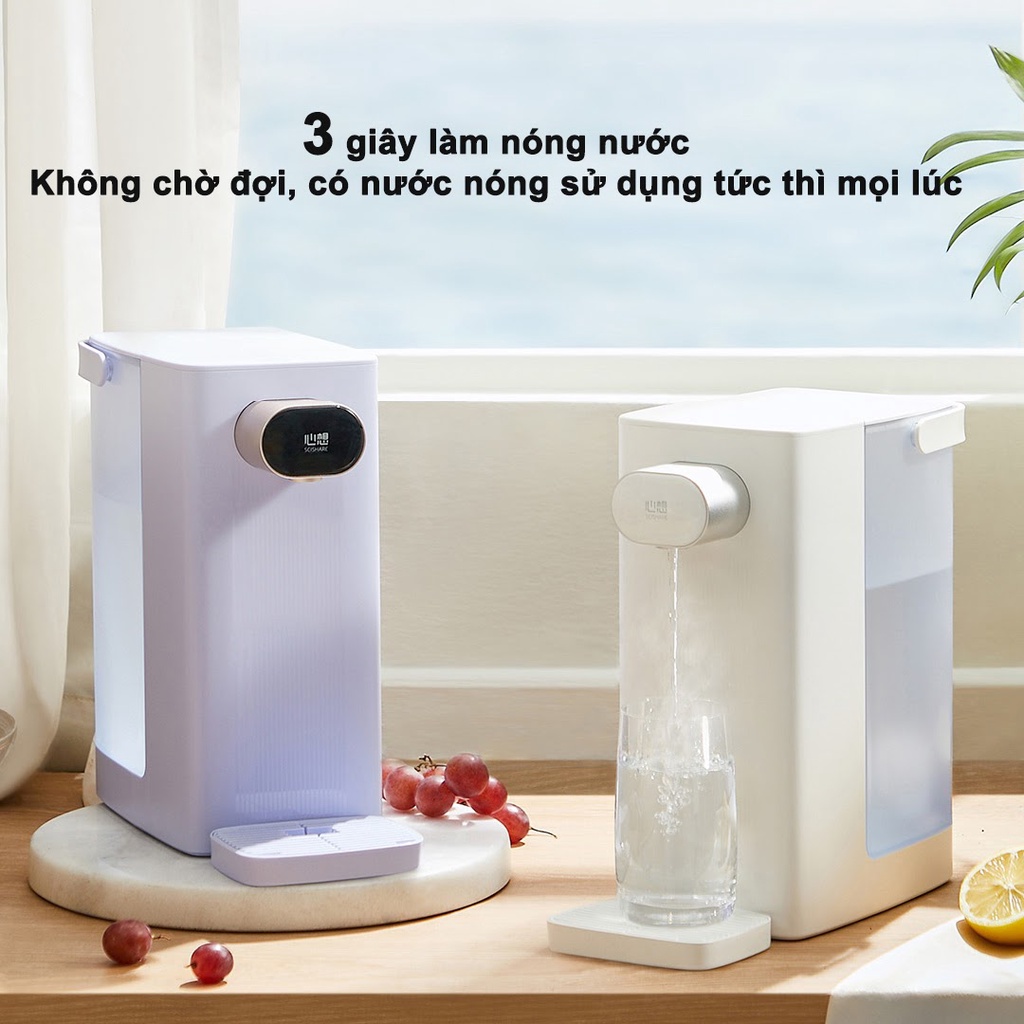 Máy nước nóng để bàn Xiaomi Scishare S2303 3.0L - Làm nóng 3s - Bảo Hành 06 Tháng