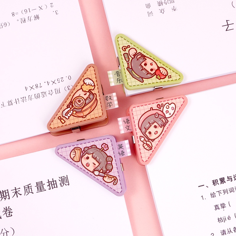 Mochi Nhỏ Nhắn Không Để Lại Dấu Vết Không Gỉ Đa Năng Hình Tam Giác Dễ Thương