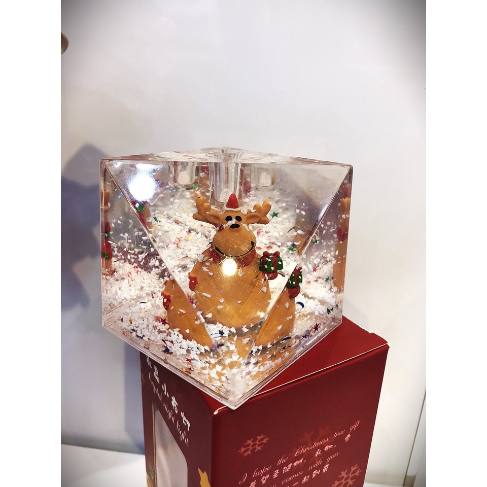 Chẹn giấy noel có khe cài bút (nhắn tin chọn mẫu)