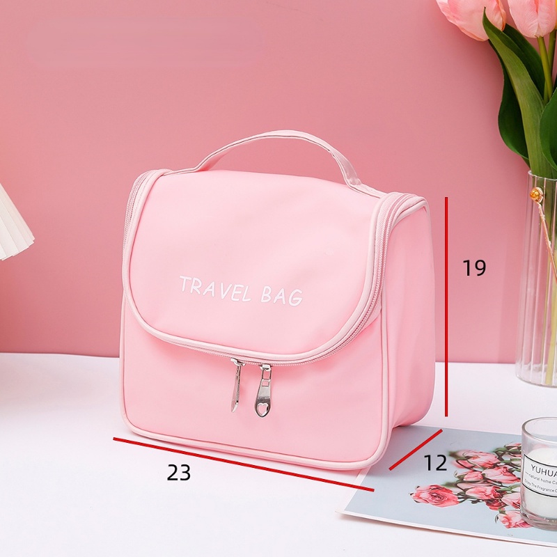 Túi Đựng Mỹ Phẩm Cỡ Lớn Màu Sắc Ngọt Ngào Tiện Dụng Mang Đi Du Lịch