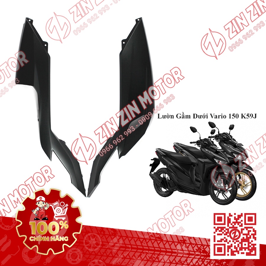 Lườn Gầm Dưới Vario 150 K59J , Vario 125 K60R , Click 150i 2018, Click 125i 2018 Chinh Hãng