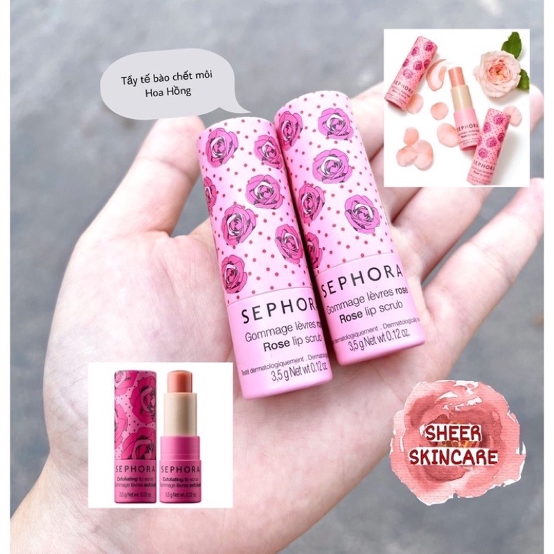 SON DƯỠNG/ SON TẨY TẾ BÀO CHẾT MÔI SEPHORA