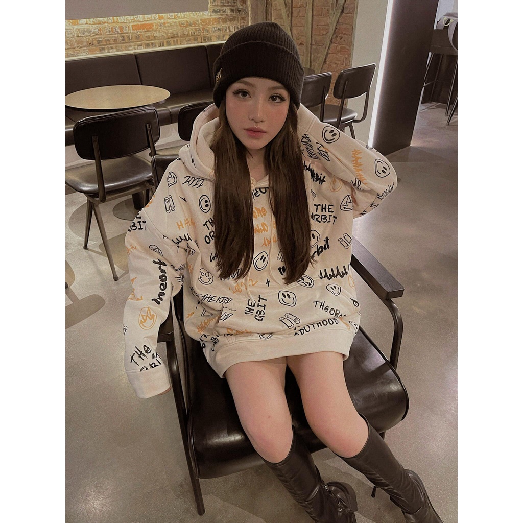 Áo Hoodie Doodle Sketch The ORBIT