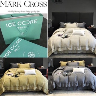 Bộ Chăn Ga MarkCross 100s siêu sợi tencel mát lạnh sang trọng đẳng cấp