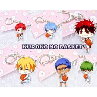 Móc khóa acrylic họa tiết Kuroko no Basket Kute