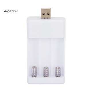 Bộ SạC Pin USB 3 Ngăn Cho Pin AA / AAA
