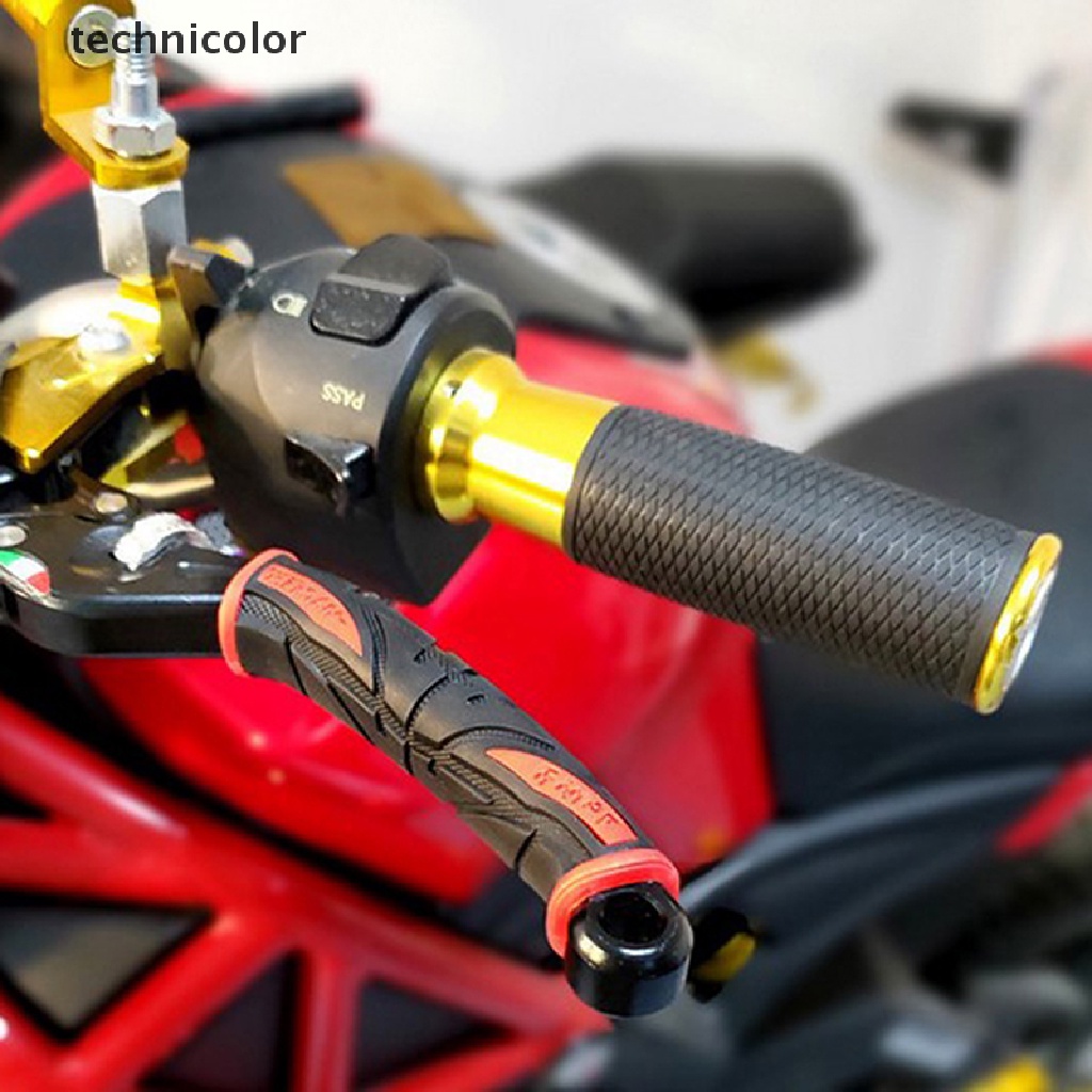 Set 2 Vỏ Bọc Tay Lái Xe Máy / Xe Đạp Bằng Cao Su Chống Trượt TYG