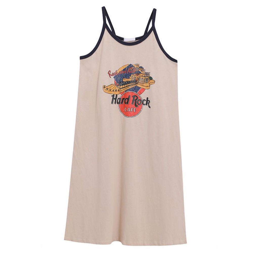 Đầm Hai Dây Dáng Rộng In Họa Tiết Thời Trang Mùa Hè Mới 2022 Dành Cho Bạn Nữ