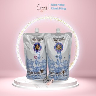 [CHÍNH HÃNG] Thuốc uốn tóc thông minh Hydro Acid, Uốn tóc cực nhanh tiết kiệm thời gian 1000ml*2.