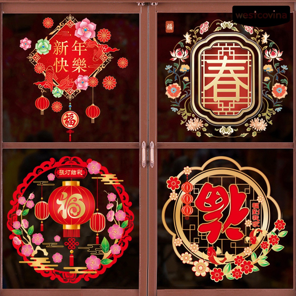 [Hot]☃Miếng Dán Cửa Sổ Bằng PVC Chống Thấm Nước Bắt Mắt Năm 2022