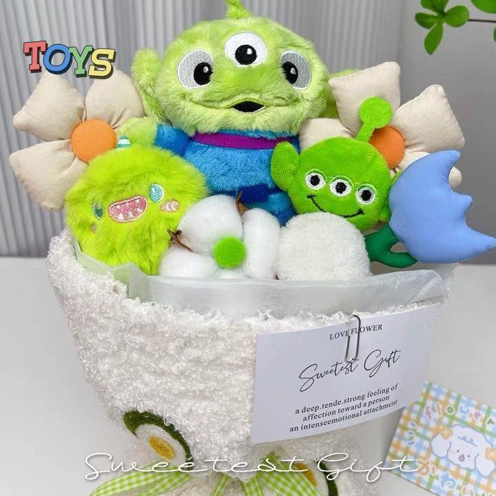 Bó Hoa Kirby Nhồi Bông Dễ Thương Dùng Làm Quà Tặng Cho Bạn Gái