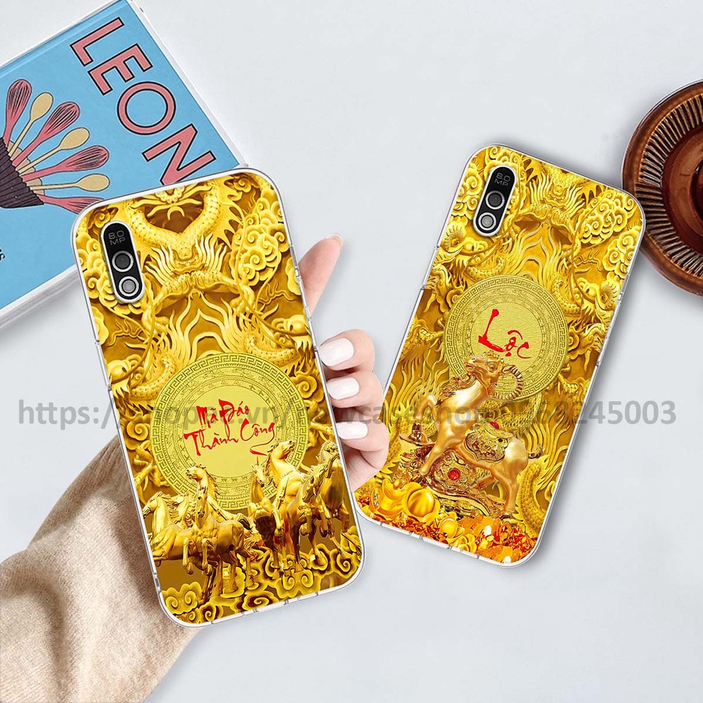 Ốp Vsmart Bee / Bee 3 in hình 12 Con Giáp Tài Lộc 3D