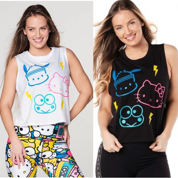 Mới zumba x hello kitty & friends Lưới Trên Cùng z1t00 0220