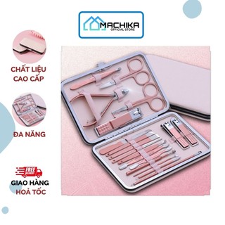 Bộ cắt móng tay, bộ bấm móng tay cao cấp 18 món machika - t.bbm18