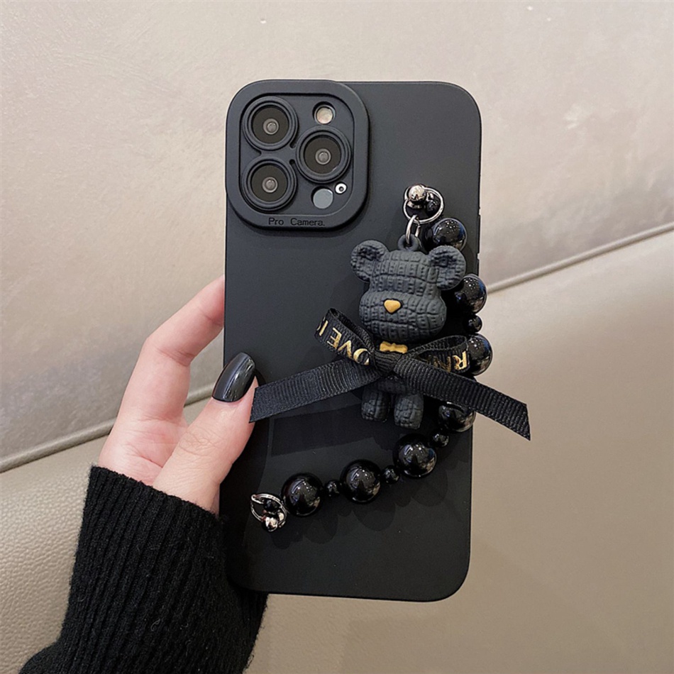 Ốp Điện Thoại Silicon Dẻo Hình Gấu 3d iphone 15 11 12 13 14 pro max mini 6 6s 7 8 plus 7plus 7 + 8 + x xr xs max 11pro 14pro 15pro