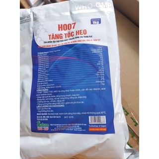 Tăng tốc heo H007