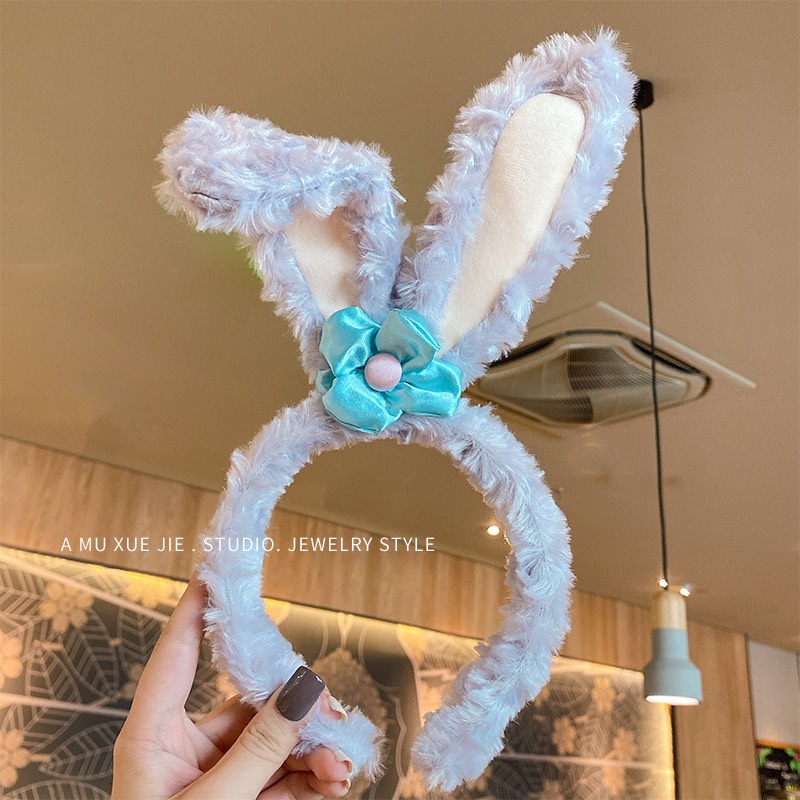 Băng đô cài tóc tai thỏ bờm tóc thỏ cute MINIGIRL B3