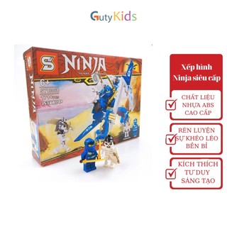 Đồ chơi xếp hình Ninja siêu cấp ( 80 - 120 chi tiết ) Mã SY1306 - Gutykids (Giao mẫu ngẫu nhiên)