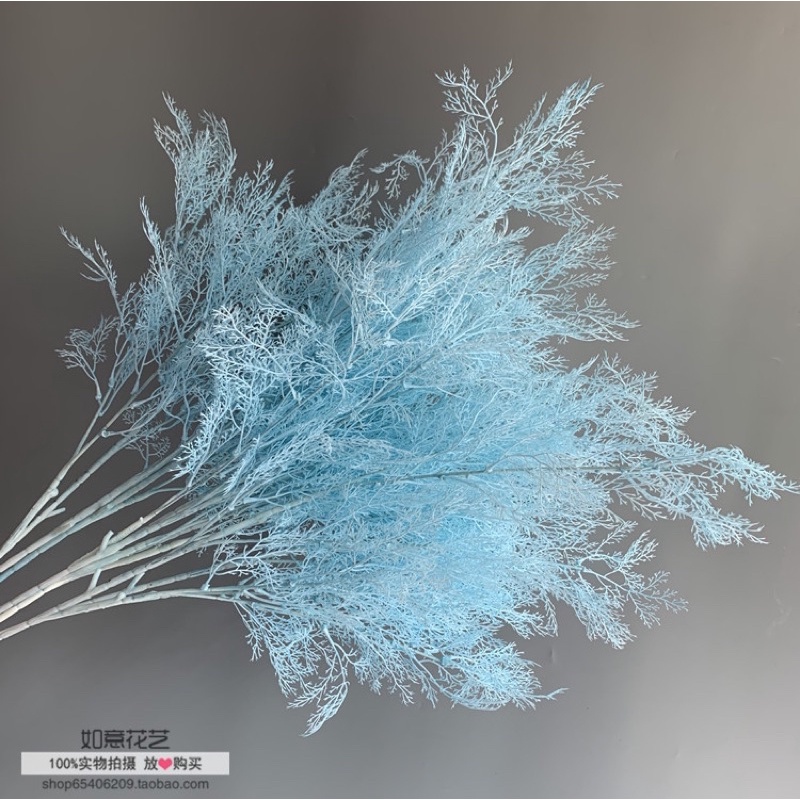 Cành tuyết trắng giả 6 nhánh-màu trắng dùng cắm bình hoặc trang trí sân khấu tuyệt đẹp