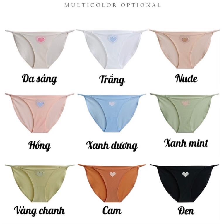 Quần Lót Nữ  Softie❤️Quần Lót Su Tim cao cấp mềm mại kháng khuẩn sexy gợi cảm 699