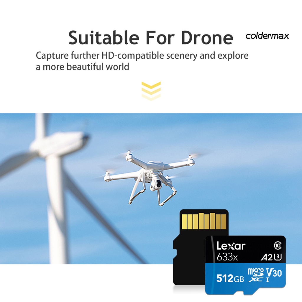 Thẻ Nhớ SD-Card / TF 32GB 64GB 128GB 256GB 512GB Siêu Mỏng Chống Thấm Nước