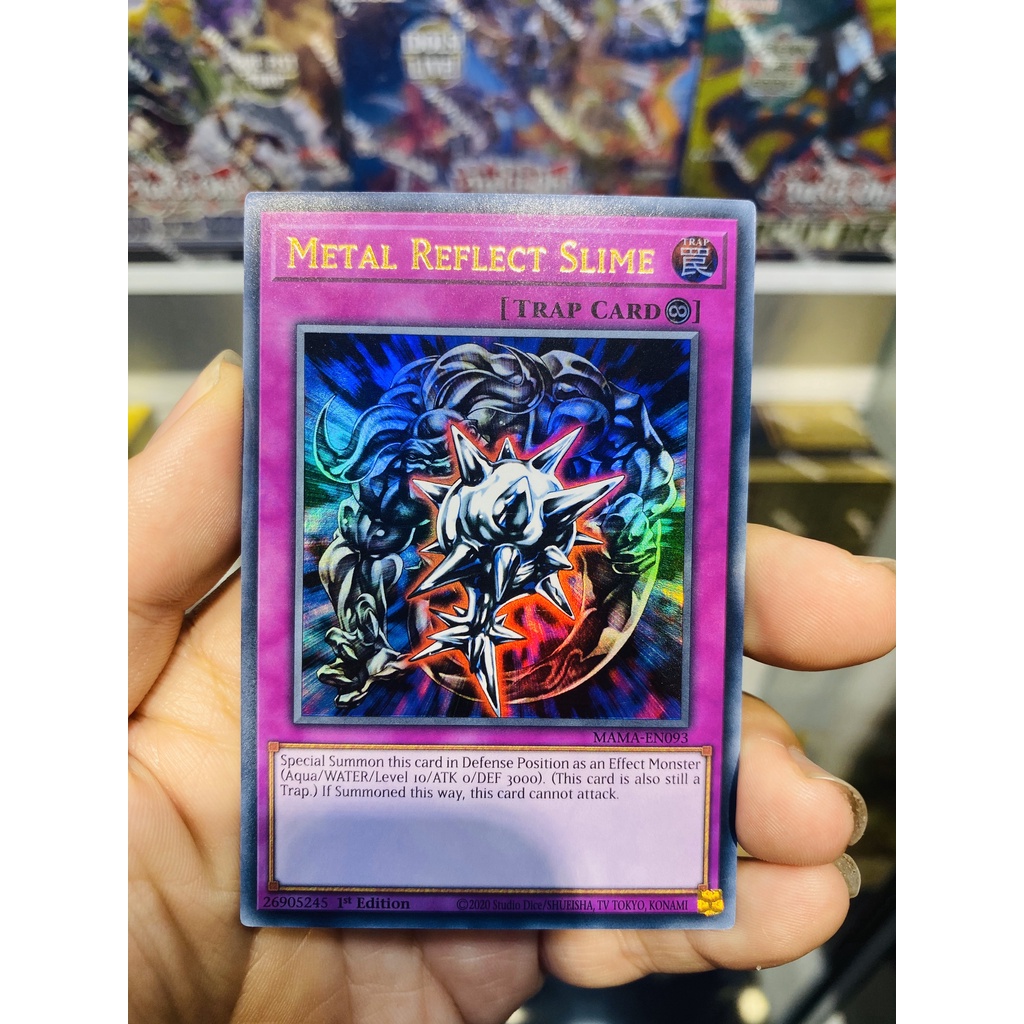 Thẻ Bài YugiOh! Mã MAMA-EN093 - Metal Reflect Slime - Ultra Rare - 1st Edition