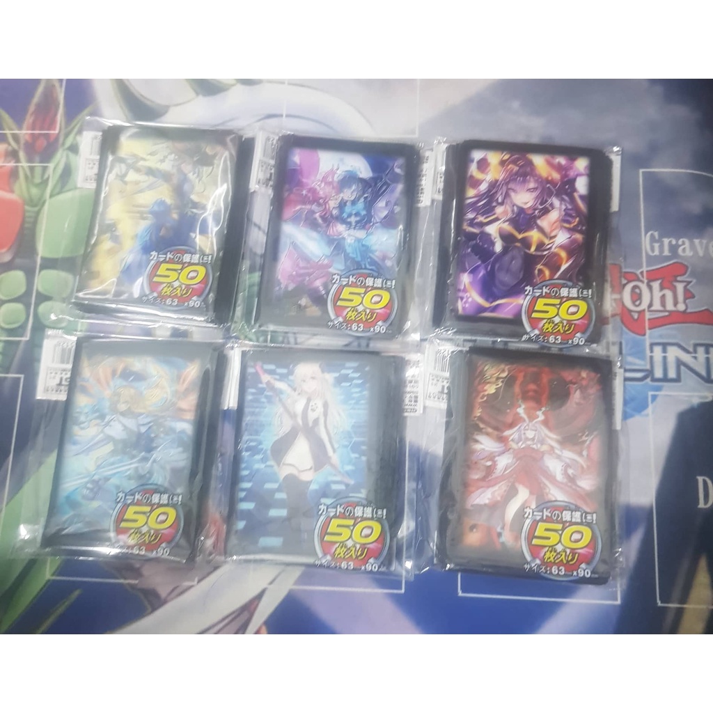 Sleeve Yugioh Kích Thước 6.3 x 9.0 cm - Bọc Bài Yugioh, Vanguard, Hình Anime, Wibu, Waifu