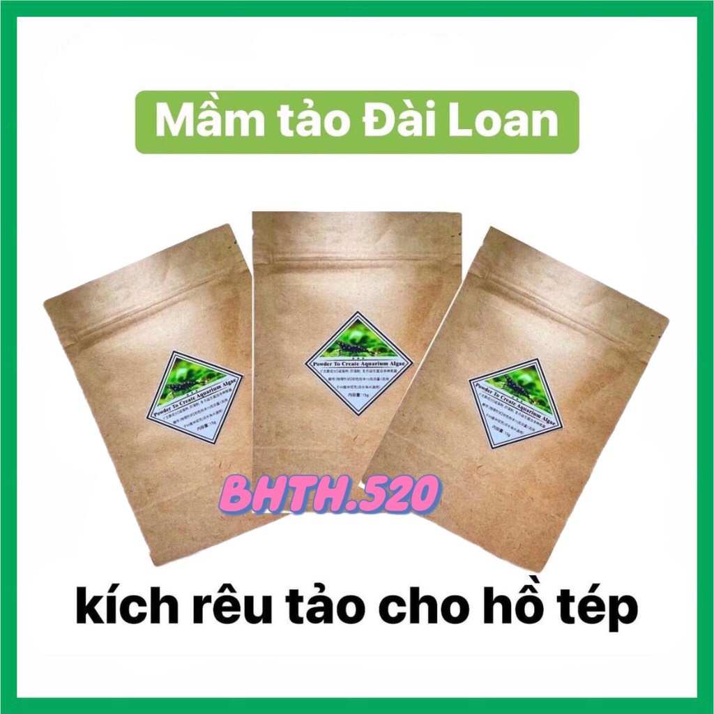 Mầm kích rêu, tảo cho hồ tép Sulawesi 15gr/ 1 gói