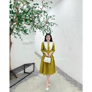 (SHOP NÀNG BÉO BIGSIZE 50KG ĐẾN 90kg) đầm xoè tay lở dự tiệc