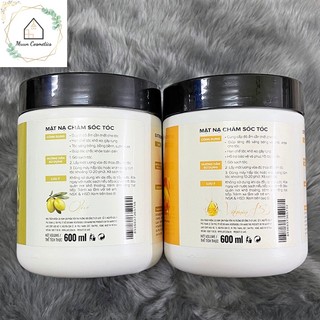 Hấp Dầu Ủ Tóc Dưỡng Tóc Mềm Mượt Spaline 600ml
