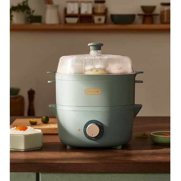 Máy hấp thực phẩm Bear DZG-D40E1, chính hãng, dung tích 4 L, hấp nhiều loại thực phẩm