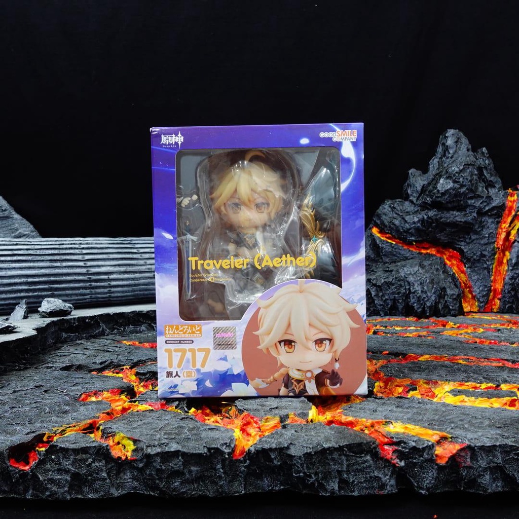 Mô hình Nendoroid 1717 Traveler Aether dòng Genshin Impact 10cm Gamestop.vn GIND02